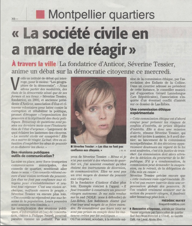 Midi Libre mai 2016